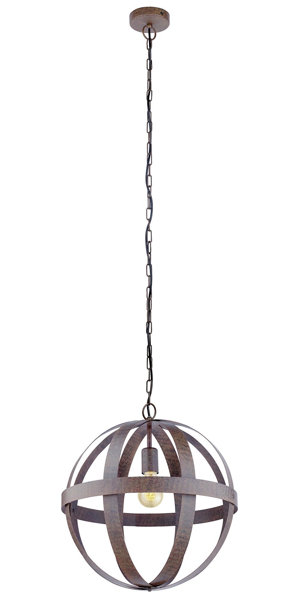 SUSPENSION WESTBURY ROUILLE ACIER