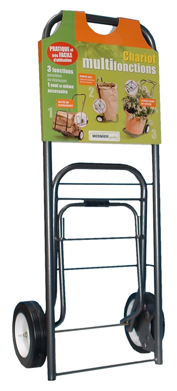 Chariot diable multi fonction capacité 80 kg - MERMIER