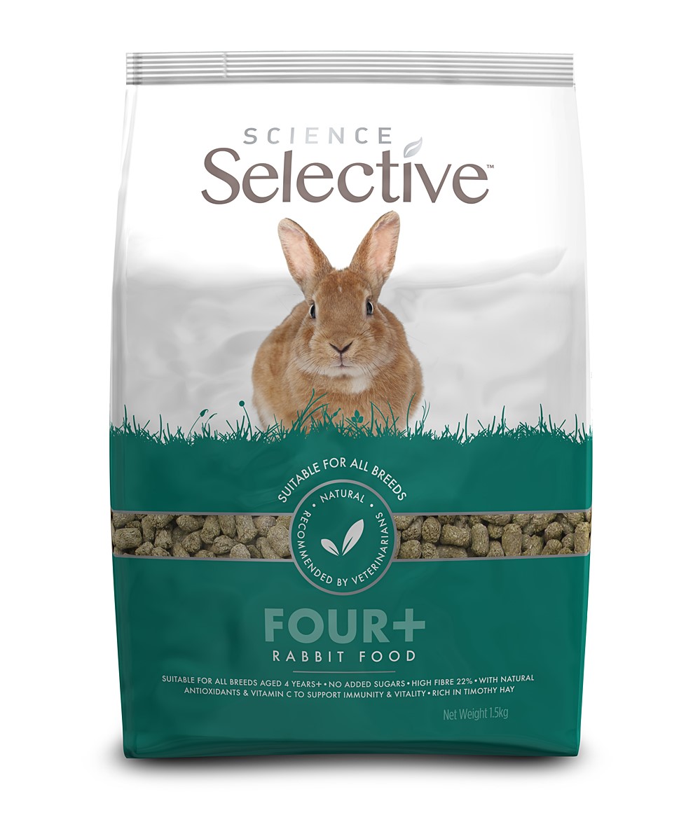 Aliment pour lapin mature four+ 1,5kg