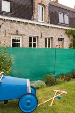 brise vue vert 1.20x5m avec kit de fixation - NORTENE