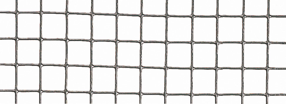 Grillage metal galva carré fensanet 06 ( 6,4x6,4x0,6mm) 1x2,50m - NORTENE