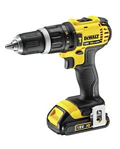 Perceuse visseuse percussion compact  XR 18V 1.5Ah Li-Ion - DEWALT