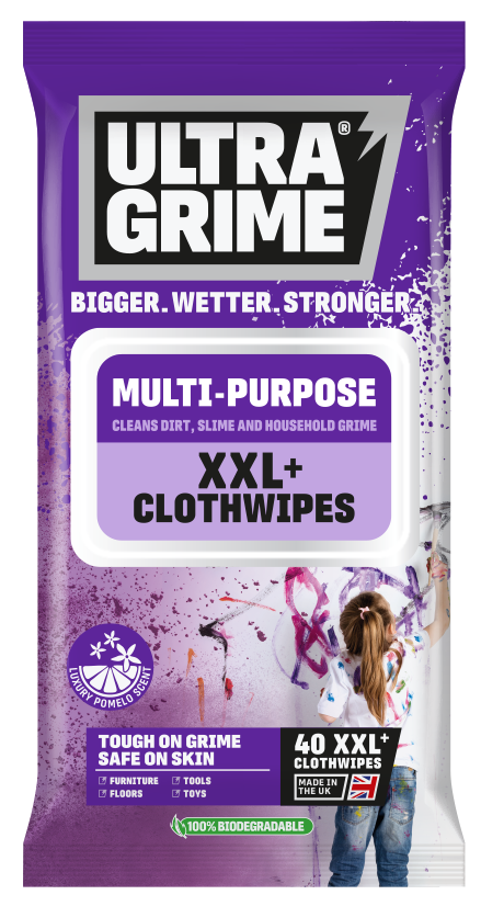 40 Lingettes Multi-usage Pomelo XXL - ULTRA GRIME