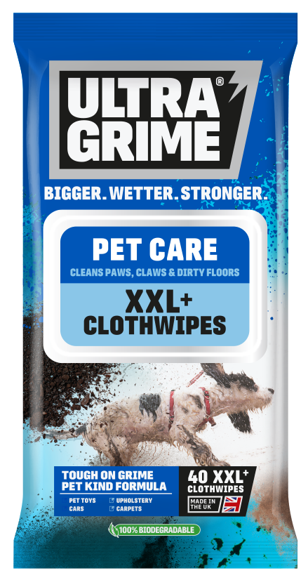 40 Lingettes Animaux de Compagnie XXL - ULTRA GRIME