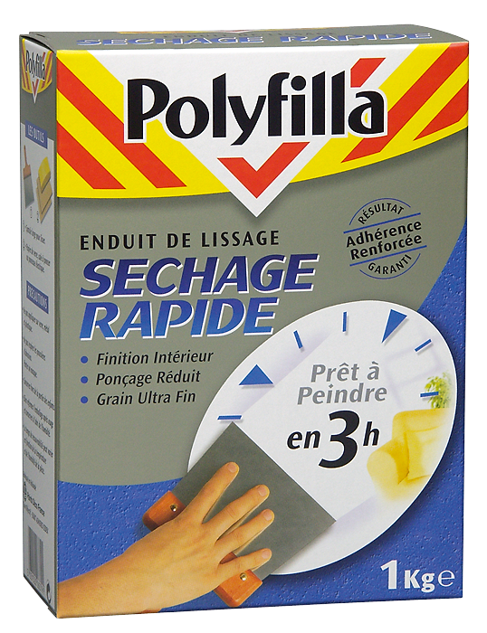 Enduit de Lissage Séchage Rapide - Poudre 1 kg