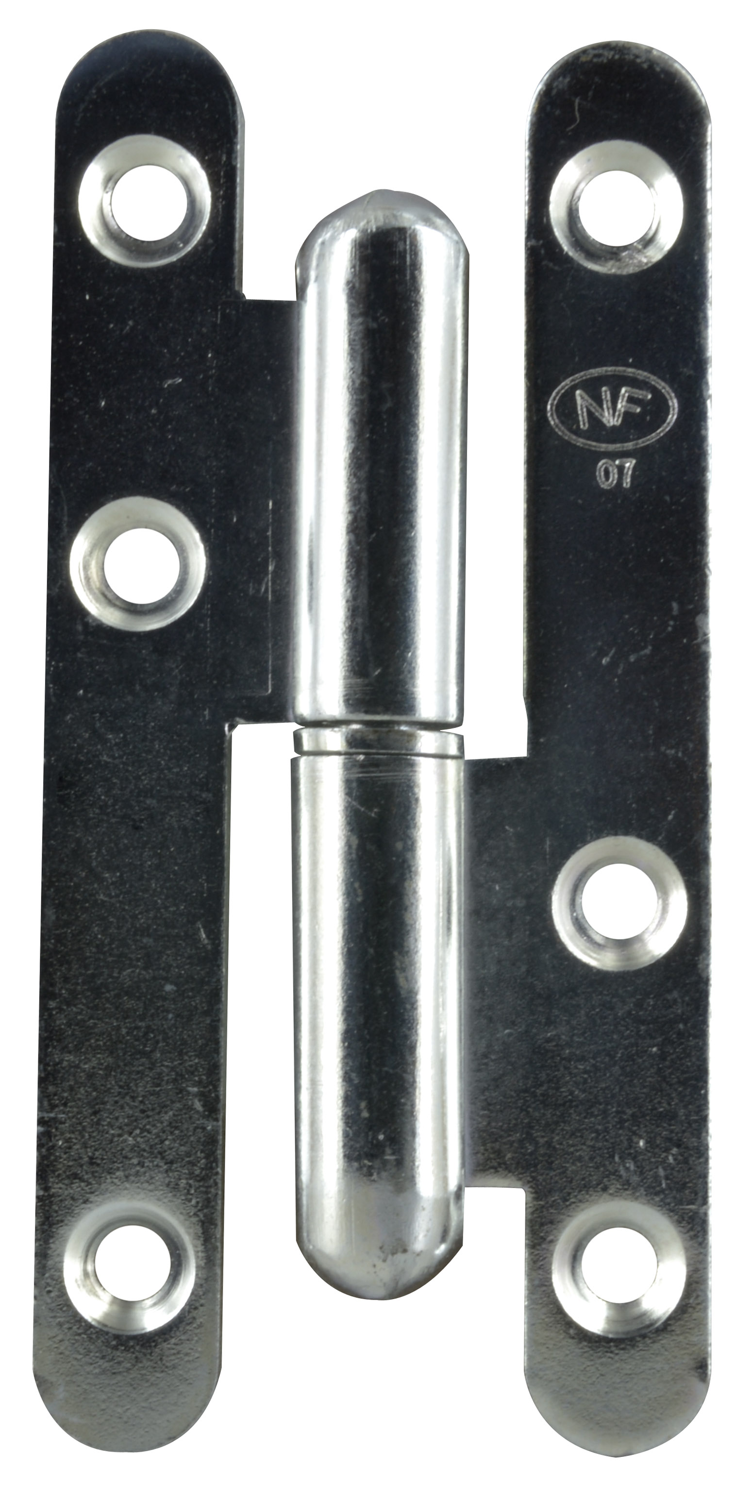 Paumelle de paris droite pour porte à visser