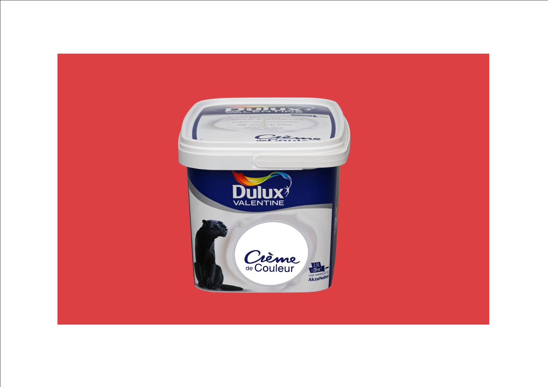 Crème de Couleur Satin Rouge Andalou 2,5l