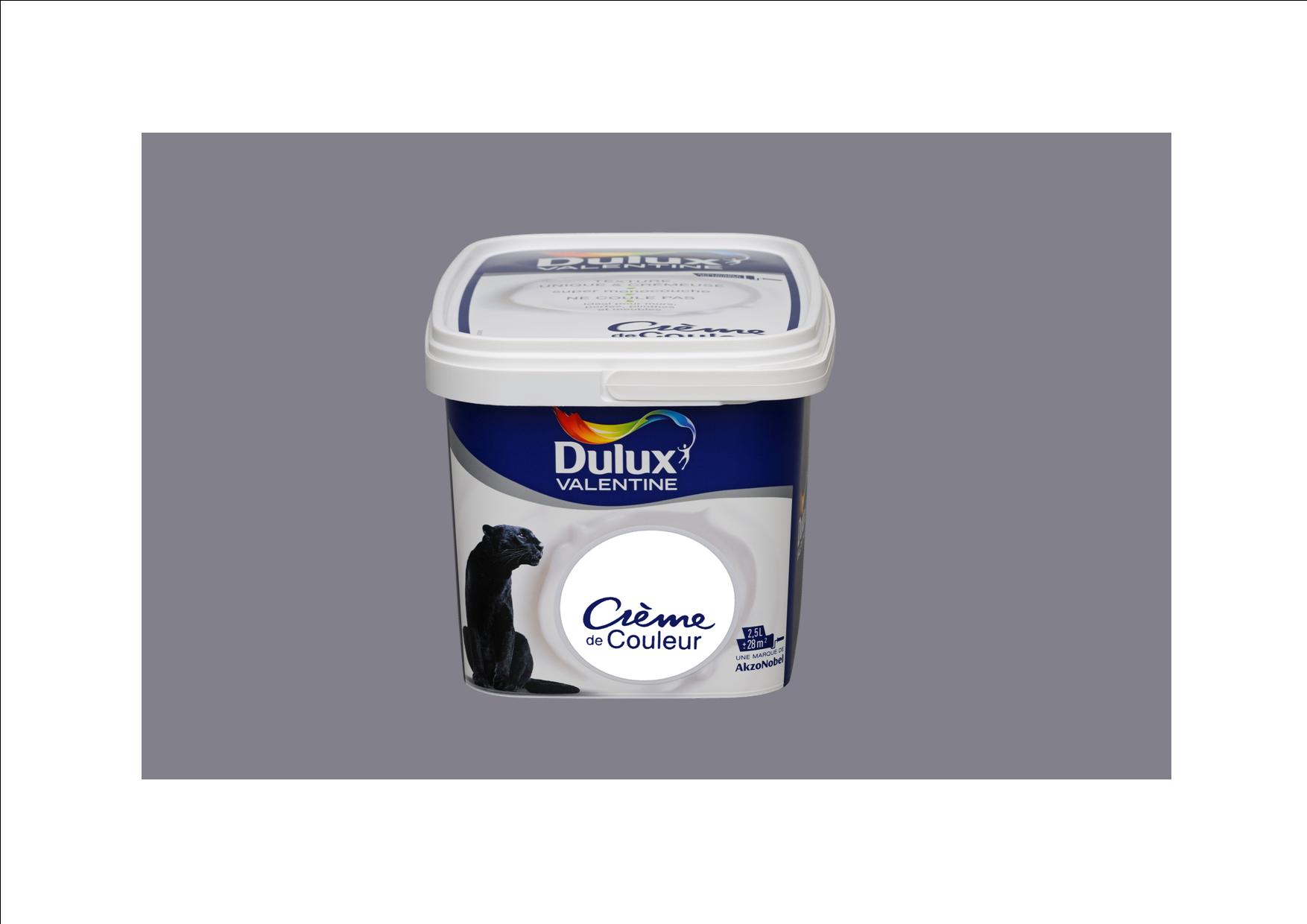 Peinture Crème de couleur Satin Cumulus 1,25L - DULUX VALENTINE