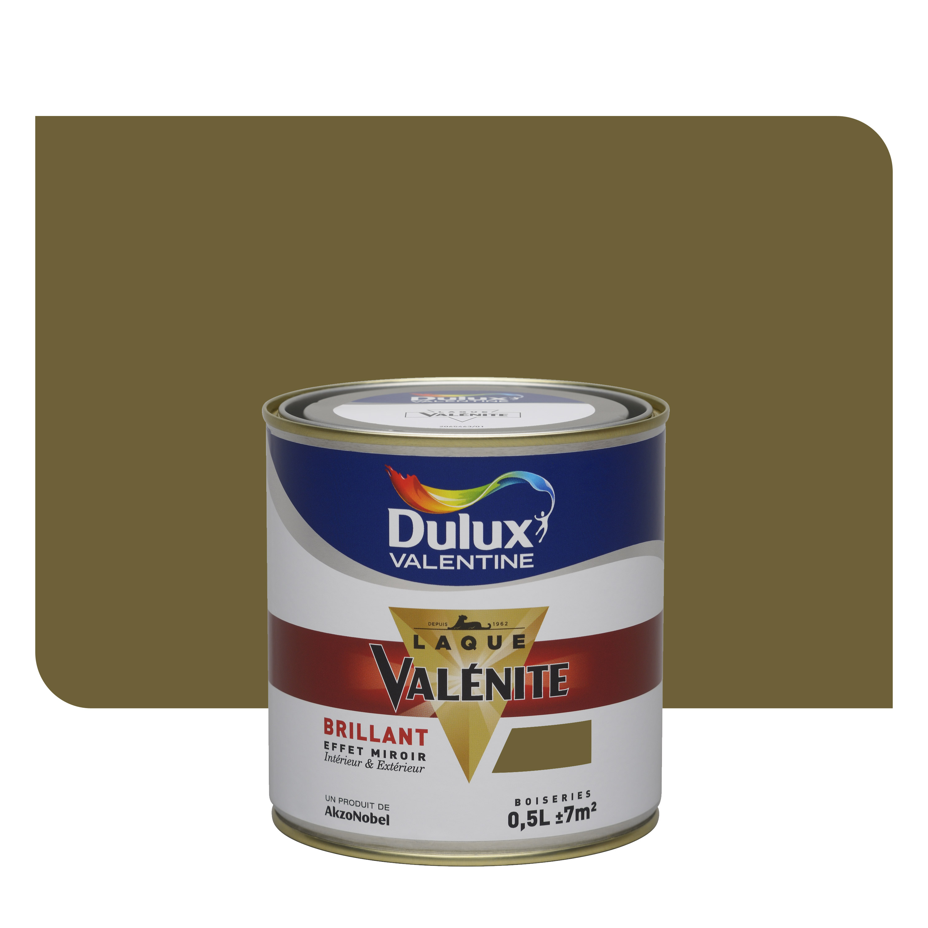 Peinture Laque Valénite Ton Bois Brillant 0,5L - DULUX VALENTINE