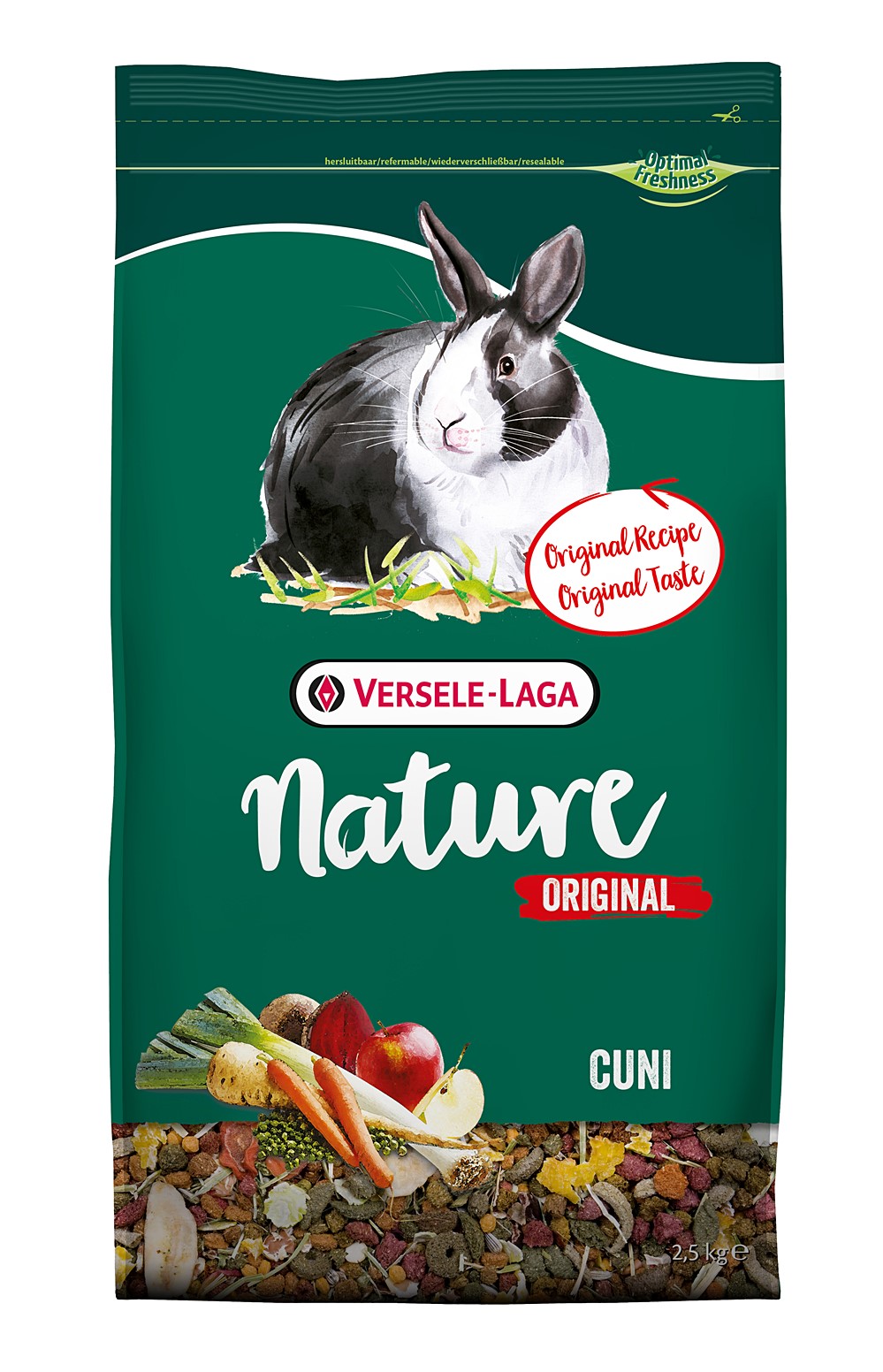 Aliment pour lapins Cuni Nature Original 2,5kg
