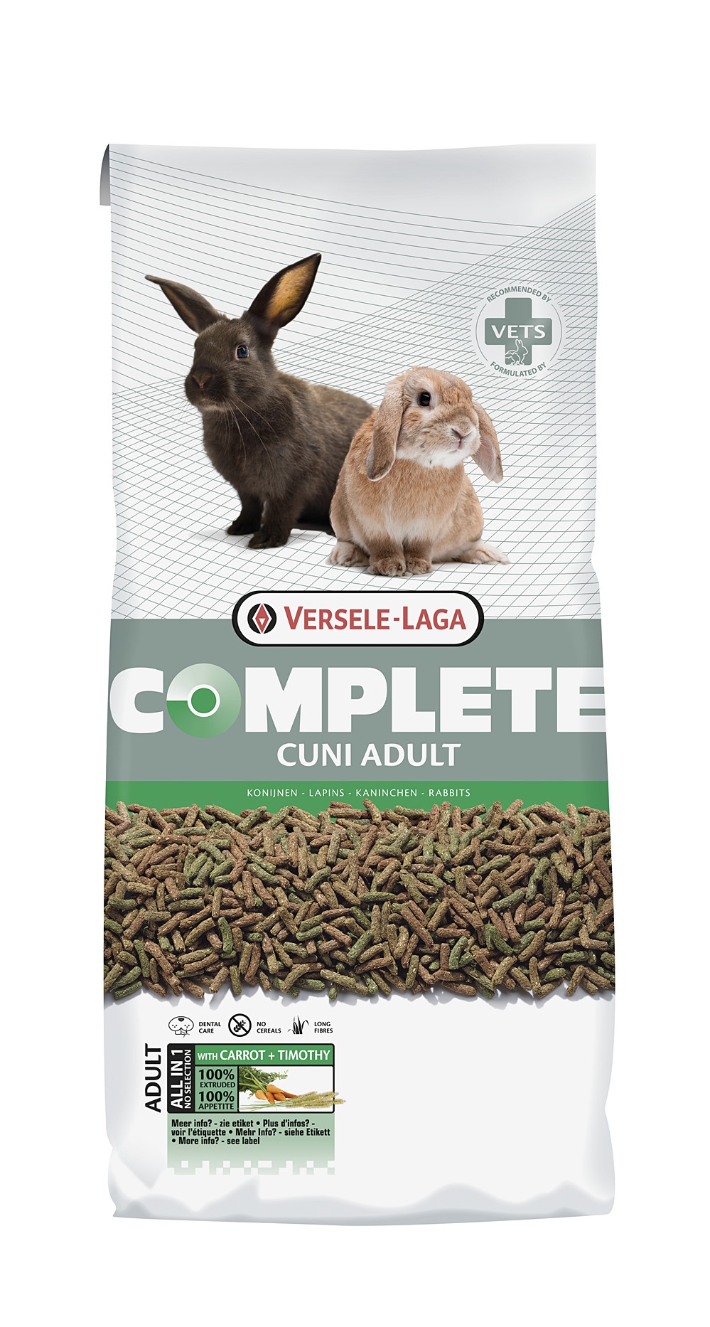 Croquettes complete cuni adult 8kg