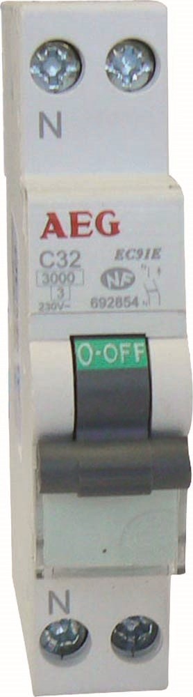Disjoncteur ph+n 32a