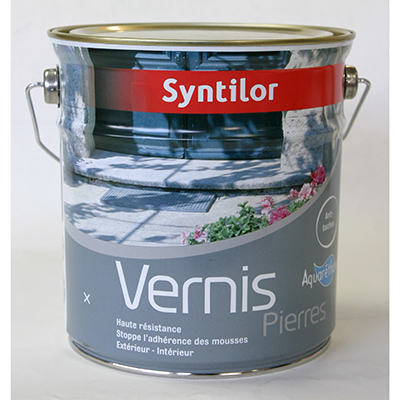 Vernis pierre incolore effet naturel 2.5l - SYNTILOR
