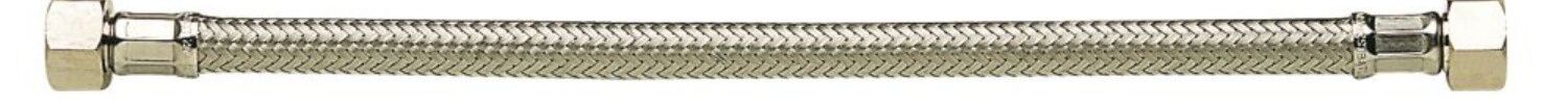 flexible inox de raccordement diamètre intérieur 13mm FF20/27 700mm - DIPRA