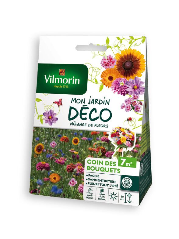 Mélange de Fleurs Coin bouquets 7m² - VILMORIN