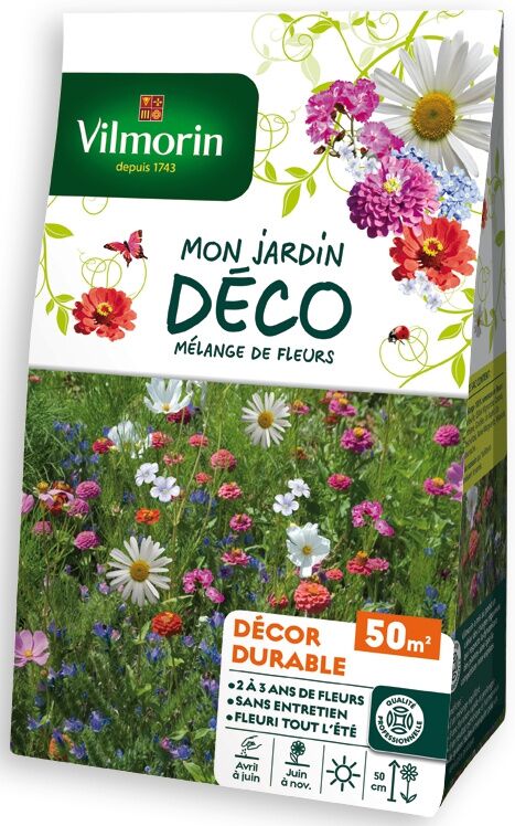 Mélange de Fleurs Durable 50m² - VILMORIN
