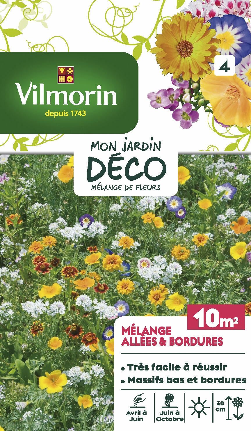 Mélange couvrant allée bordure
