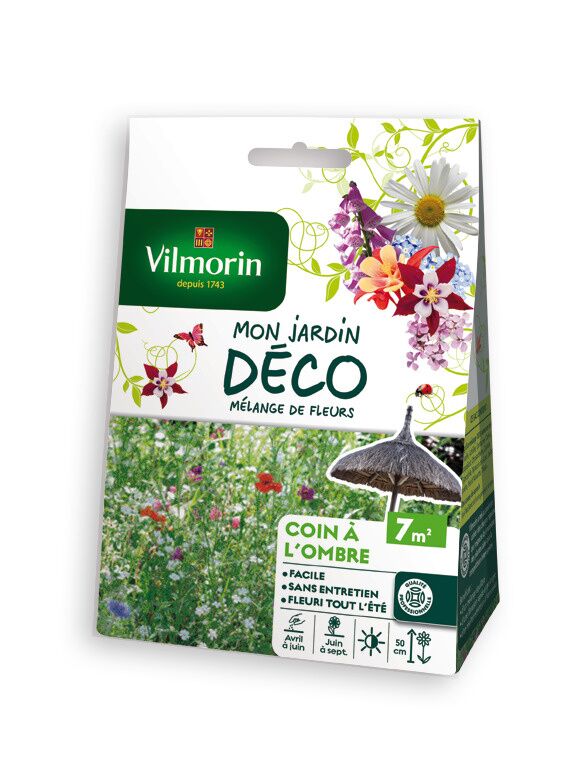 Mélange de Fleurs Coin à l'ombre 7m² - VILMORIN