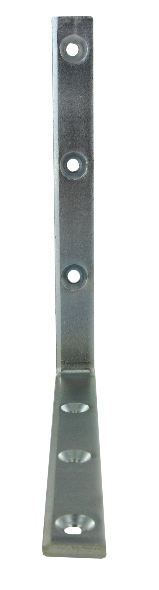 Equerre de renfort à bouts carrés, assemblage en applique, à visser 