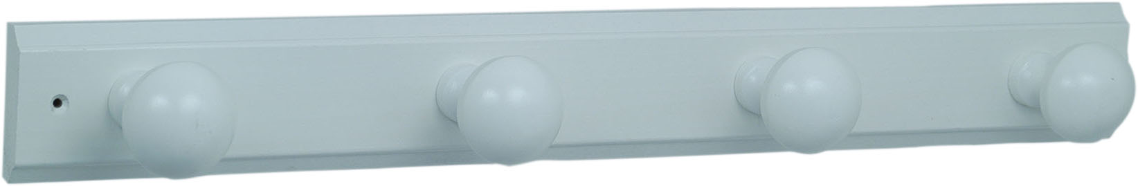 portemanteau club blanc 4 têtes