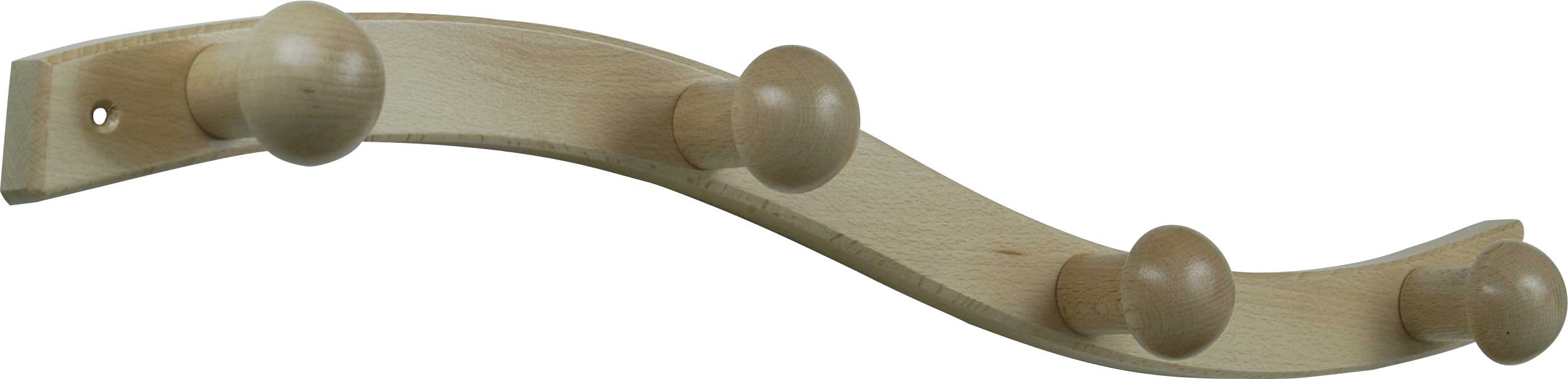 portemanteau sinus verni naturel 4 têtes