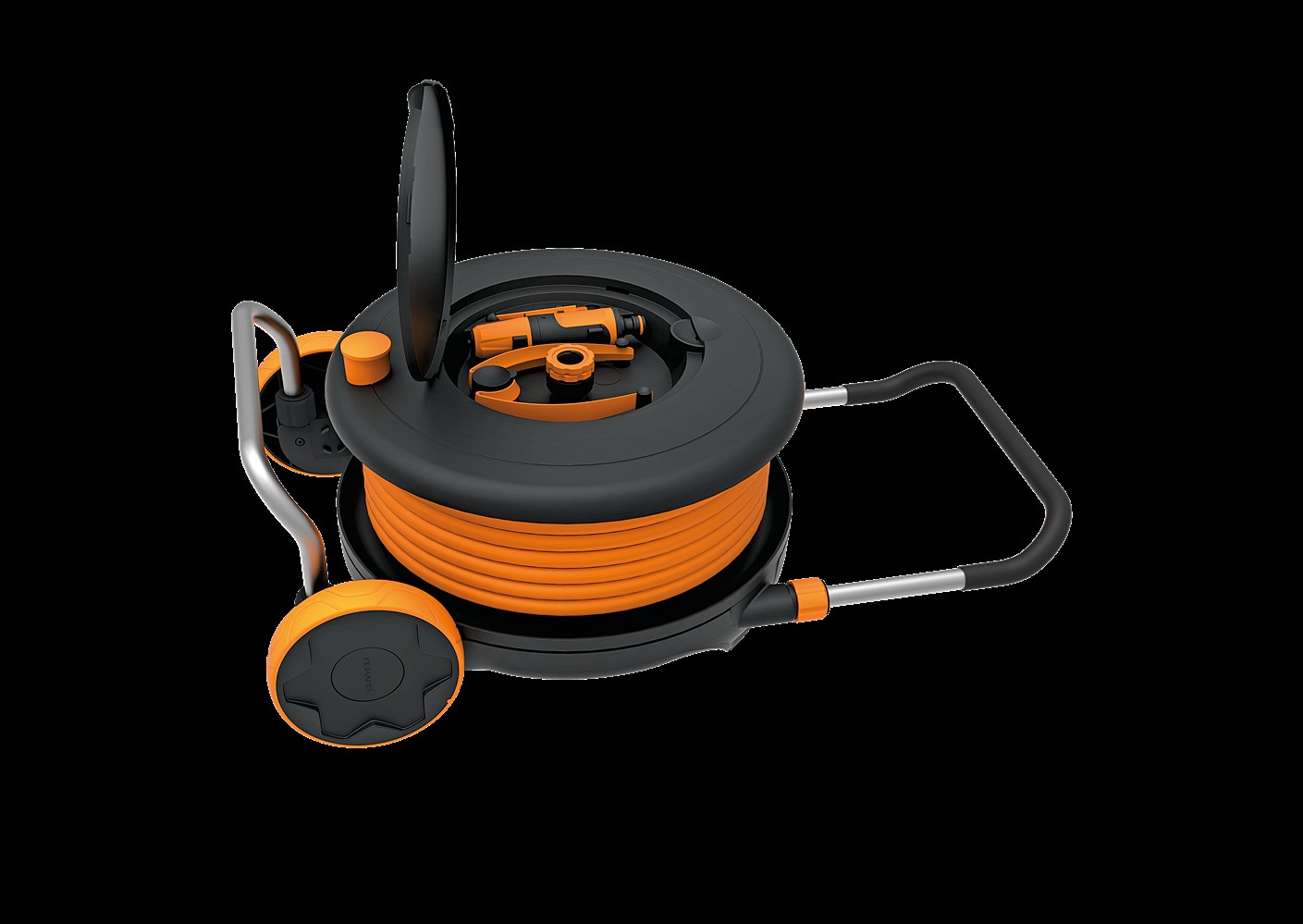 Dévidoir arrosage M 20 m + 1,5 m Ø13mm - FISKARS