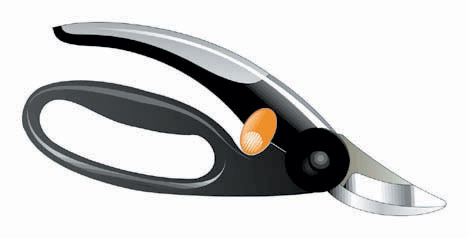 Sécateur Elégance P44 à lame franche Ø20 mm - FISKARS