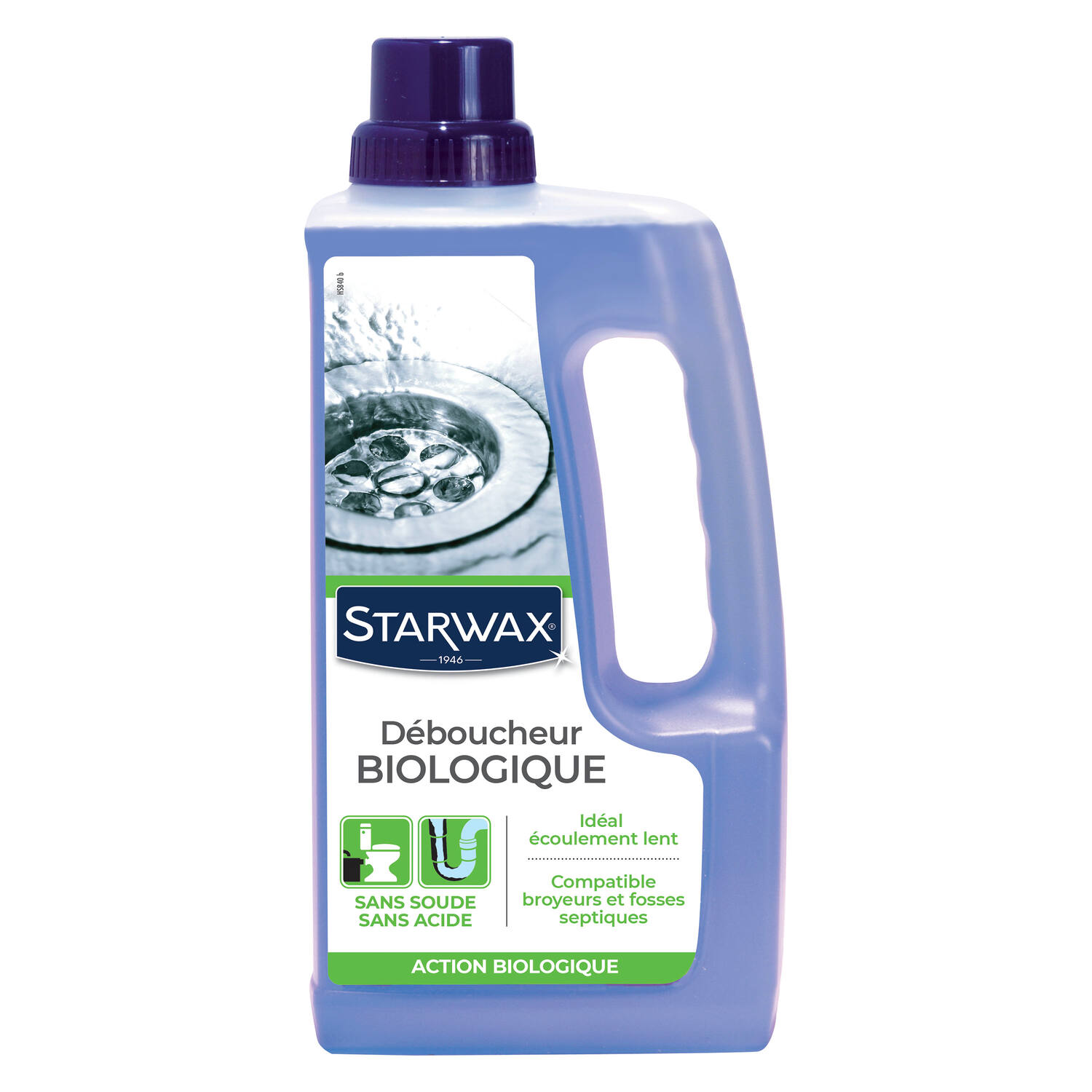 Déboucheur Biologique pour Canalisations 1L - STARWAX