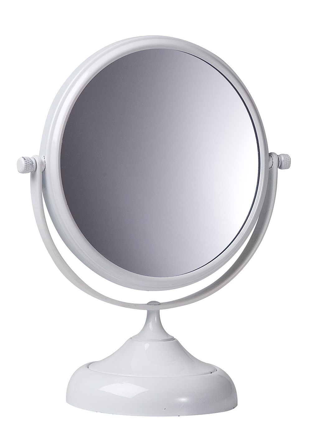 Miroir grossissant .x5 rond epoxy blanc