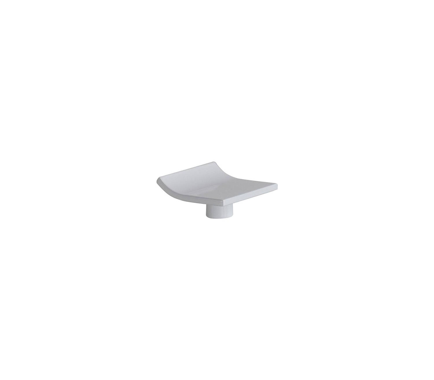Bouton meuble Classique Métal Blanc 36x36x20mm - B BEAUTY