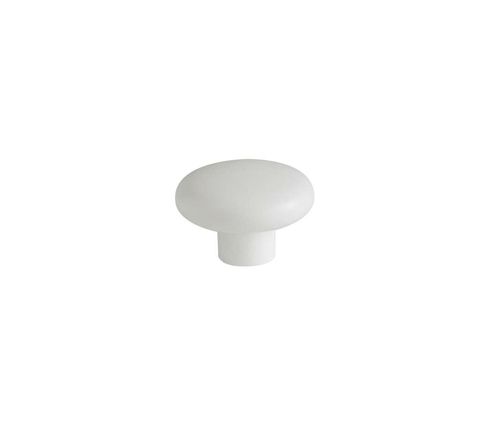 Bouton meuble Classique Hêtre Blanc ø47mm - B BEAUTY