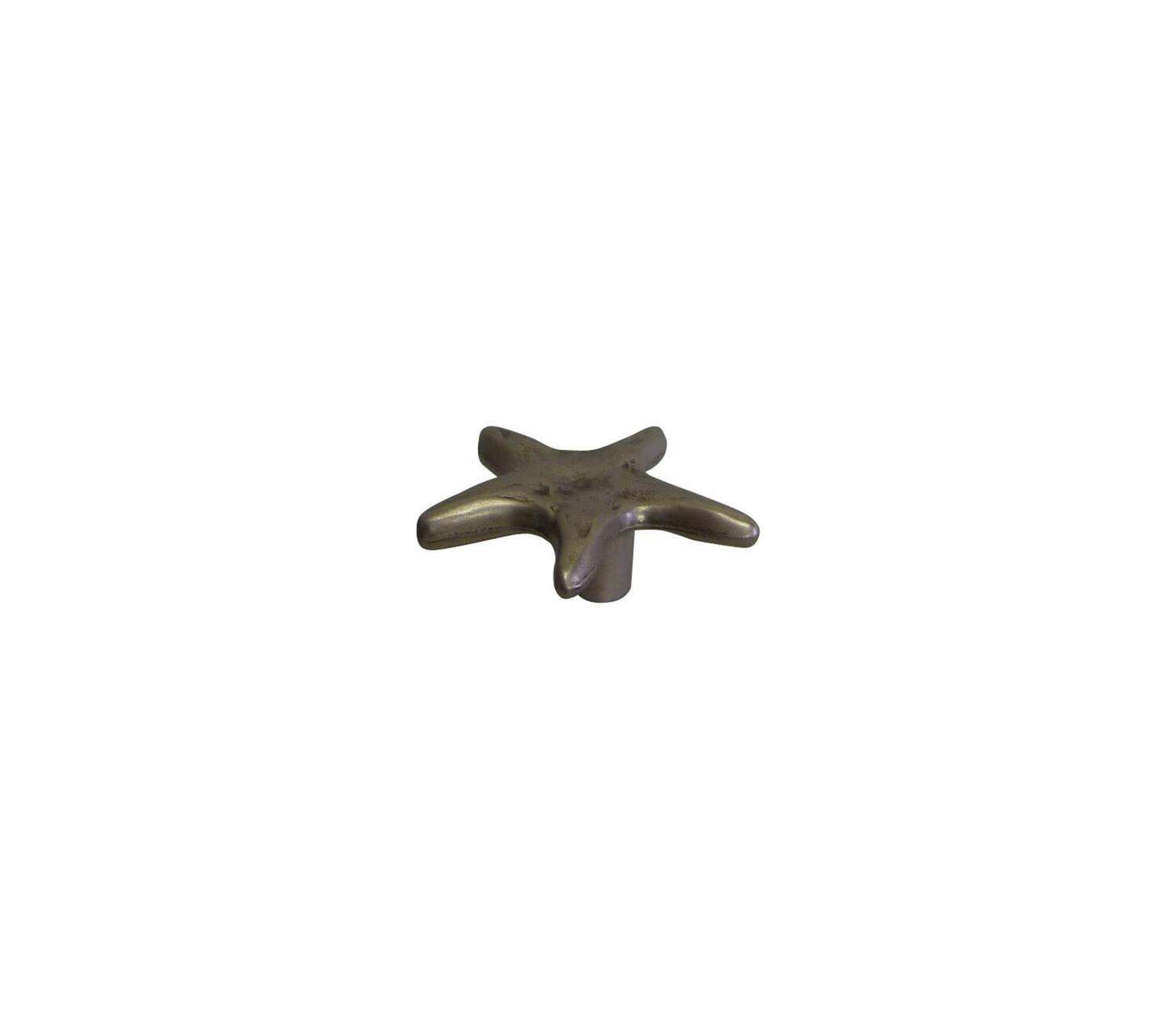Bouton meuble Classique Etain Vernis Zamak L45mm h19mm - B BEAUTY