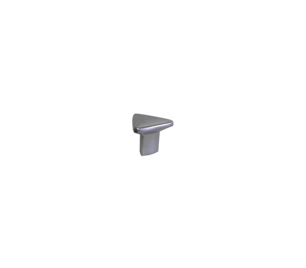 Bouton meuble Contemporain Chromé Mat Zamak 32x32x26mm - B BEAUTY