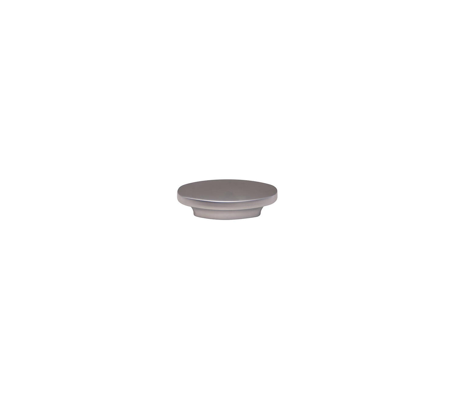 Bouton meuble Contemporain Chromé Mat Zamak 63x26x20mm - B BEAUTY
