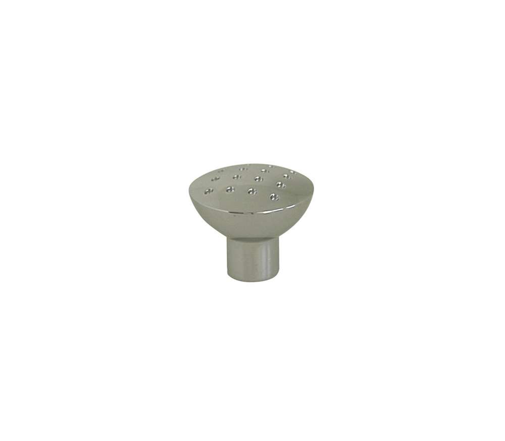 Bouton meuble Contemporain Zamak Chromé ø28mm h24mm - B BEAUTY