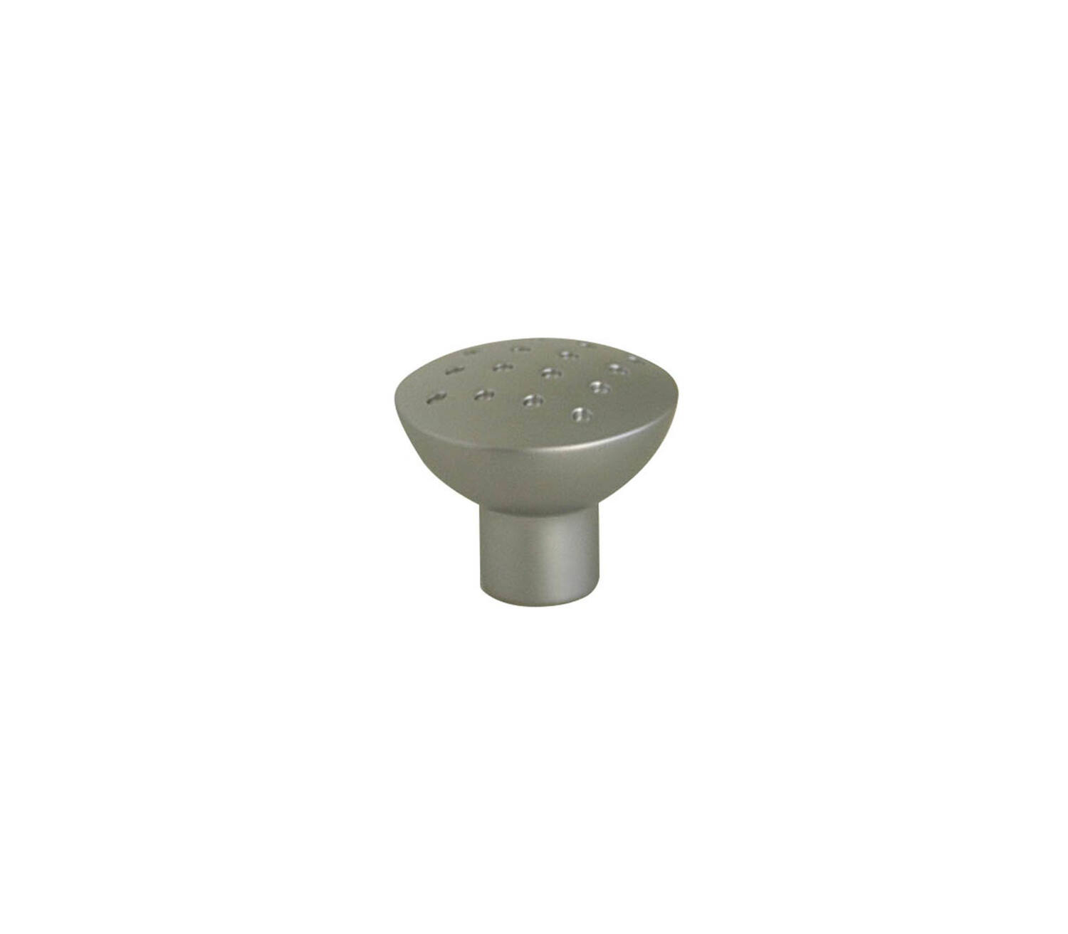 Bouton meuble Contemporain Zamak Mat Chromé ø28mm h24mm - B BEAUTY