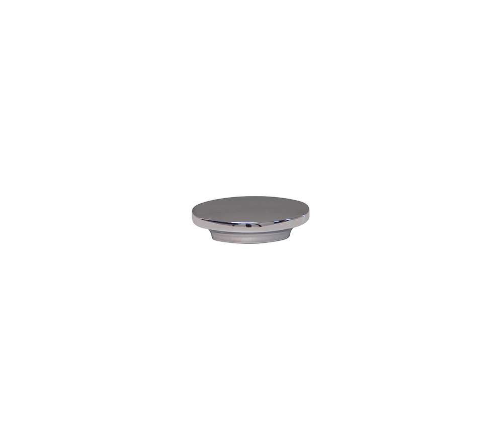 Bouton meuble Contemporain Zamak Chromé 43x19x20mm - B BEAUTY