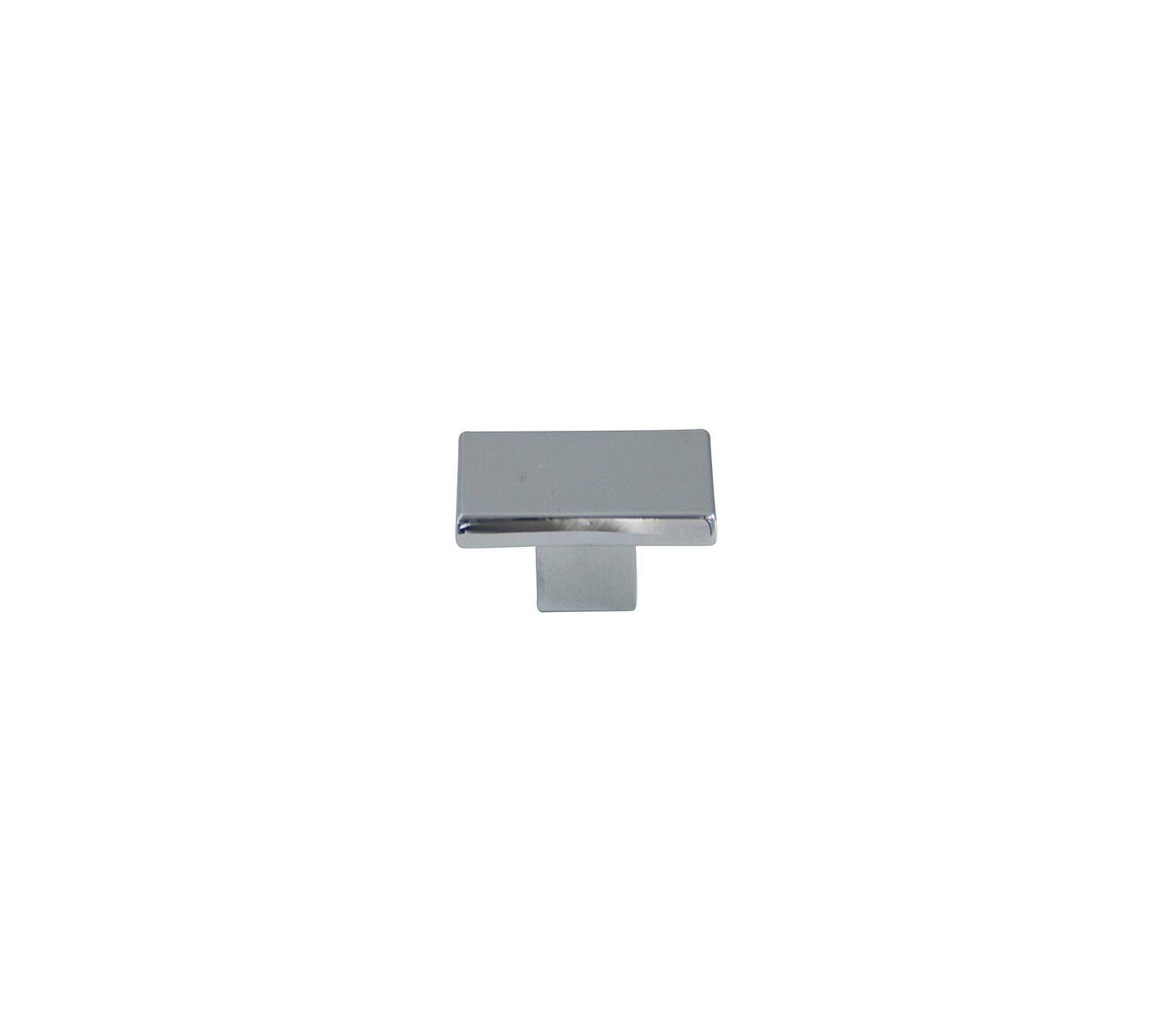 Bouton meuble Contemporain Zamak Chromé 30x20x16mm - B BEAUTY