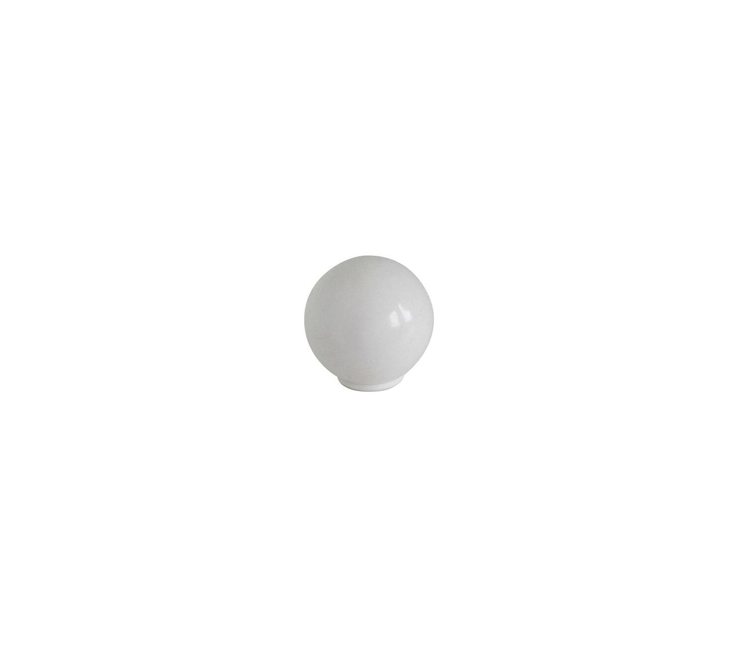 Bouton meuble enfant Plastique Blanc ø33mm h33mm - B BEAUTY