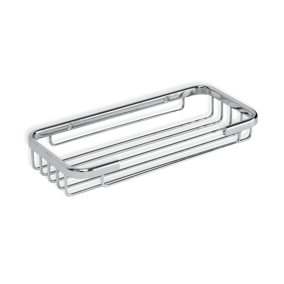 Porte-Savon Rectangulaire 200x90x30mm Argent - TATAY