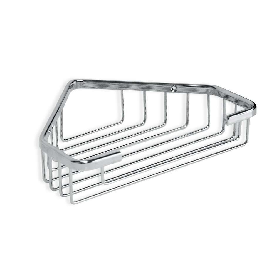 Etagère d'Angle Métal 180x180x45mm Argent - TATAY