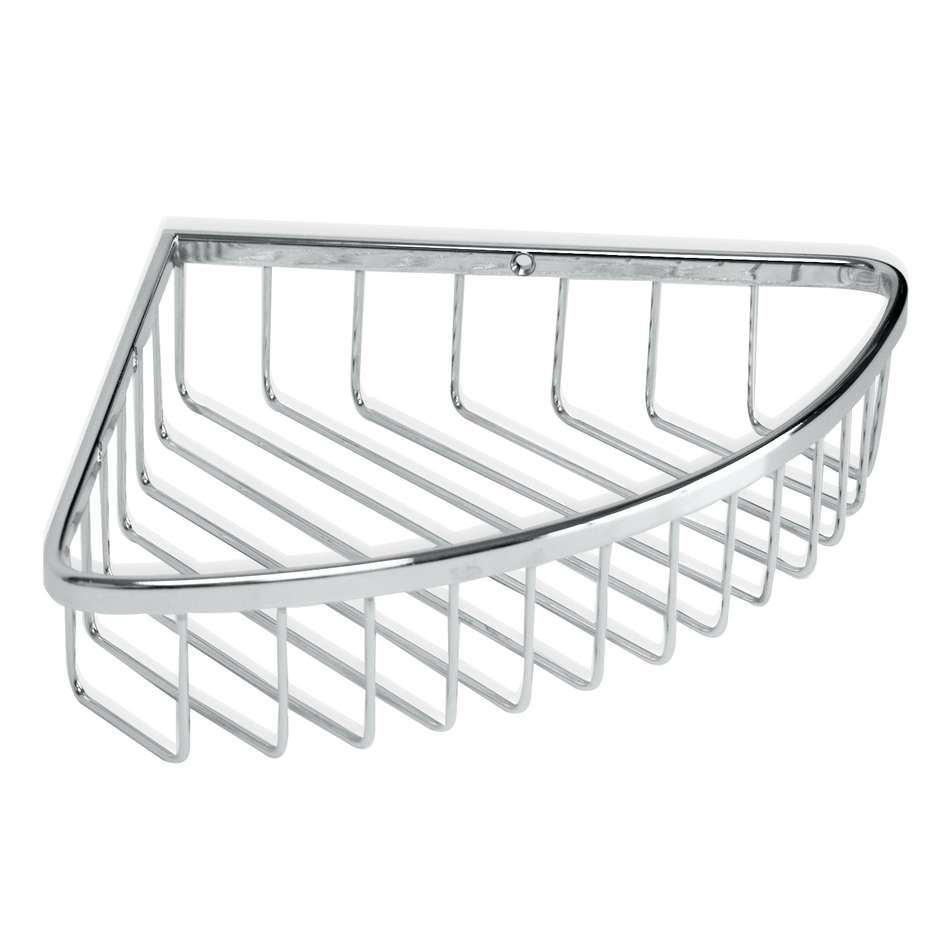 Etagère d'Angle Métal 200x200x50mm Argent - TATAY