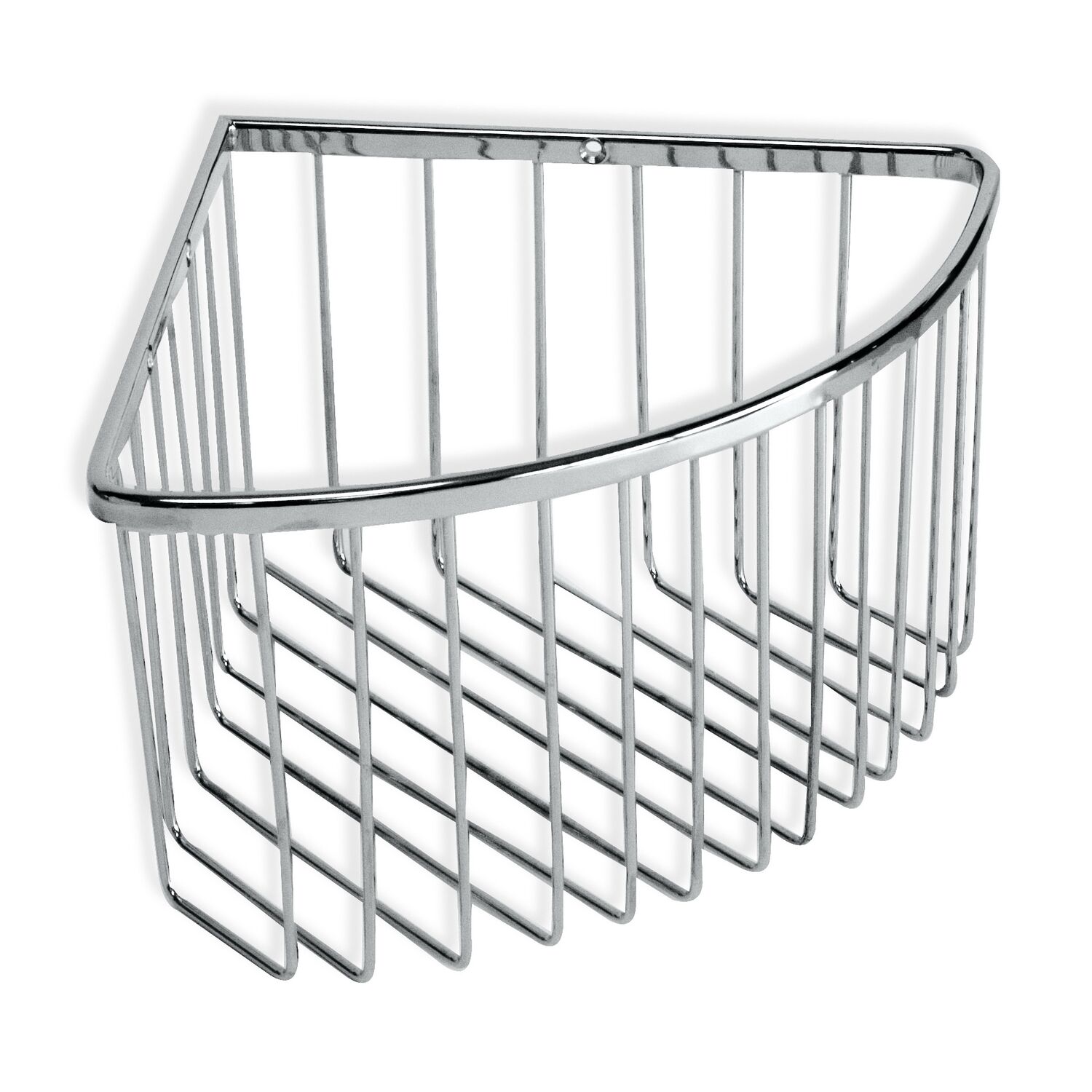 Etagère d'Angle Métal 20x20x13,5cm Argent - TATAY