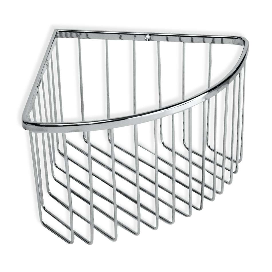 Etagère d'Angle Métal 20x20x13,5cm Argent - TATAY