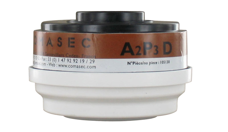 filtres pour masque respiratoire a2p3d - COMASEC