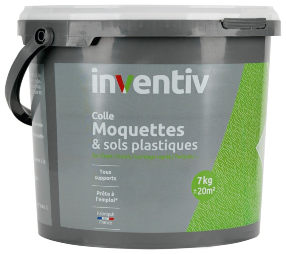 Colle moquette décoration 7kg - INVENTIV