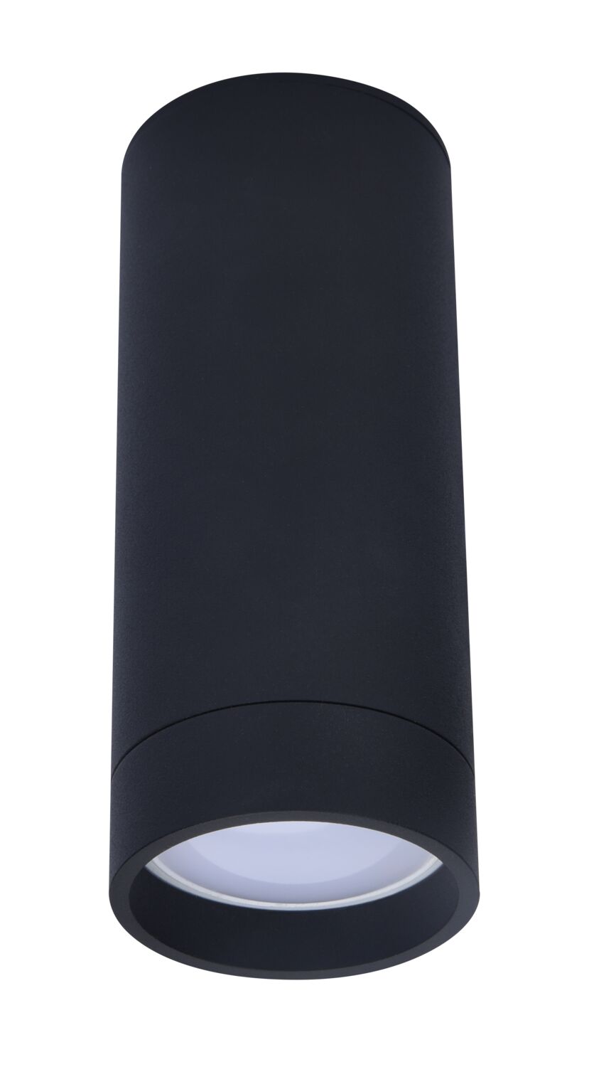 Spot aluminium noir STAG D5,4cm Lutec