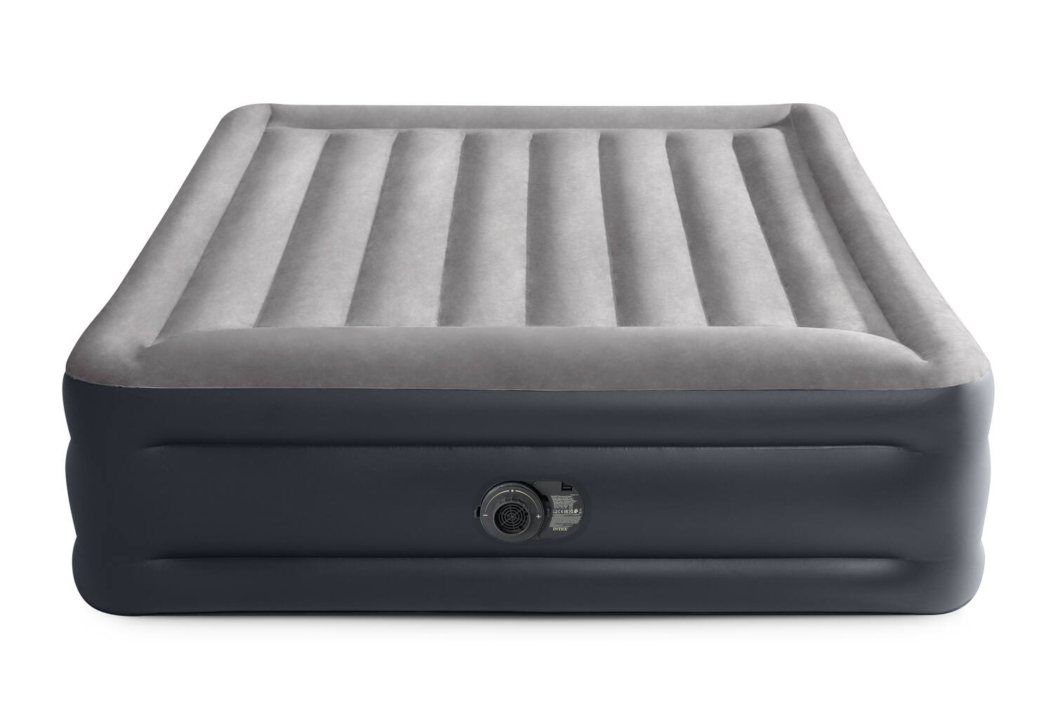 Matelas gonflable Deluxe Pillow Rest électrique 2 pers - INTEX