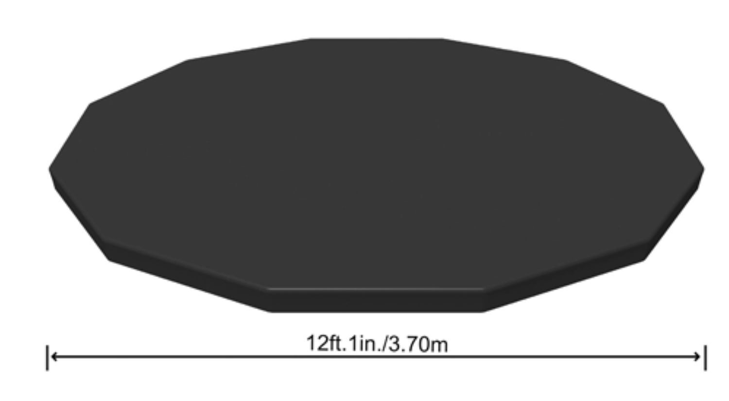 Bâche piscine hors sol ronde ø 366 cm - BESTWAY