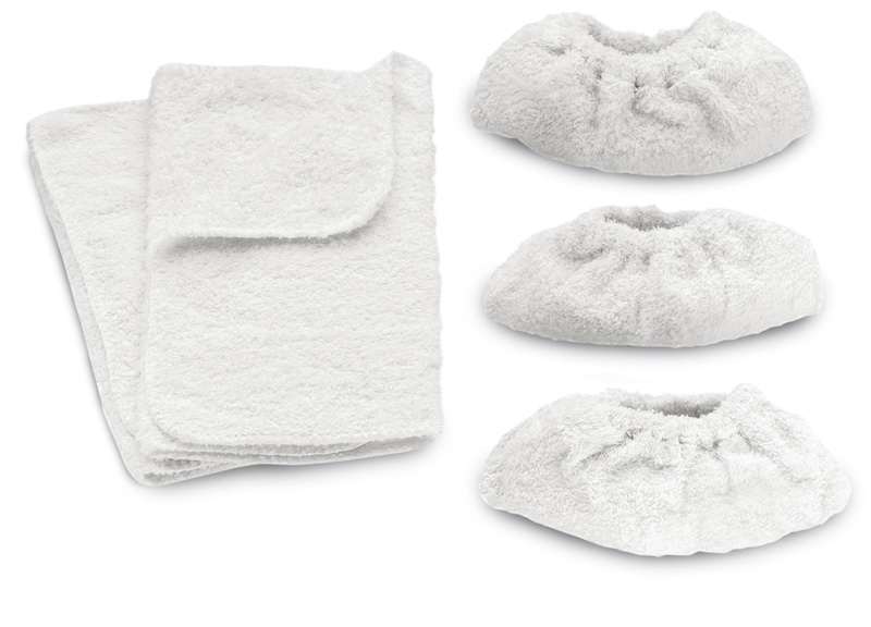 Jeu de chiffonnettes pour nettoyeur vapeur  - KARCHER